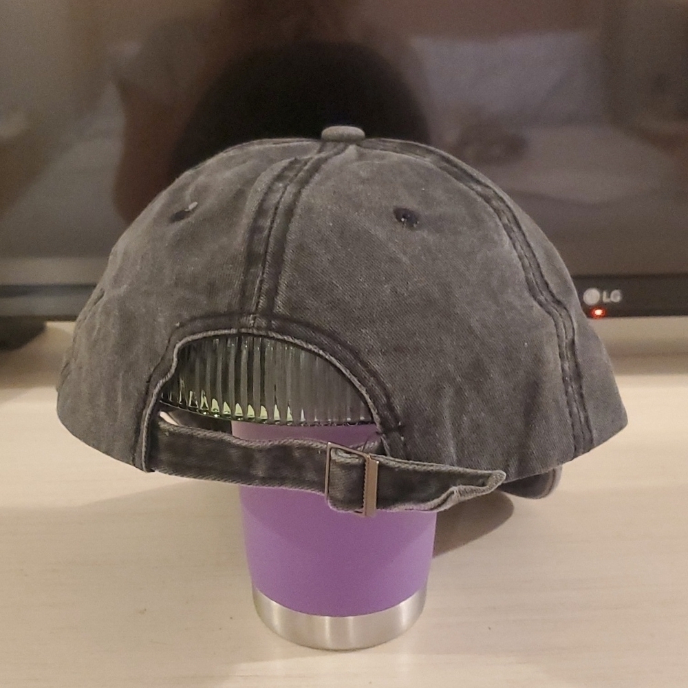 FAITH Distressed Adjustable Hat - Picture 2 of 3
